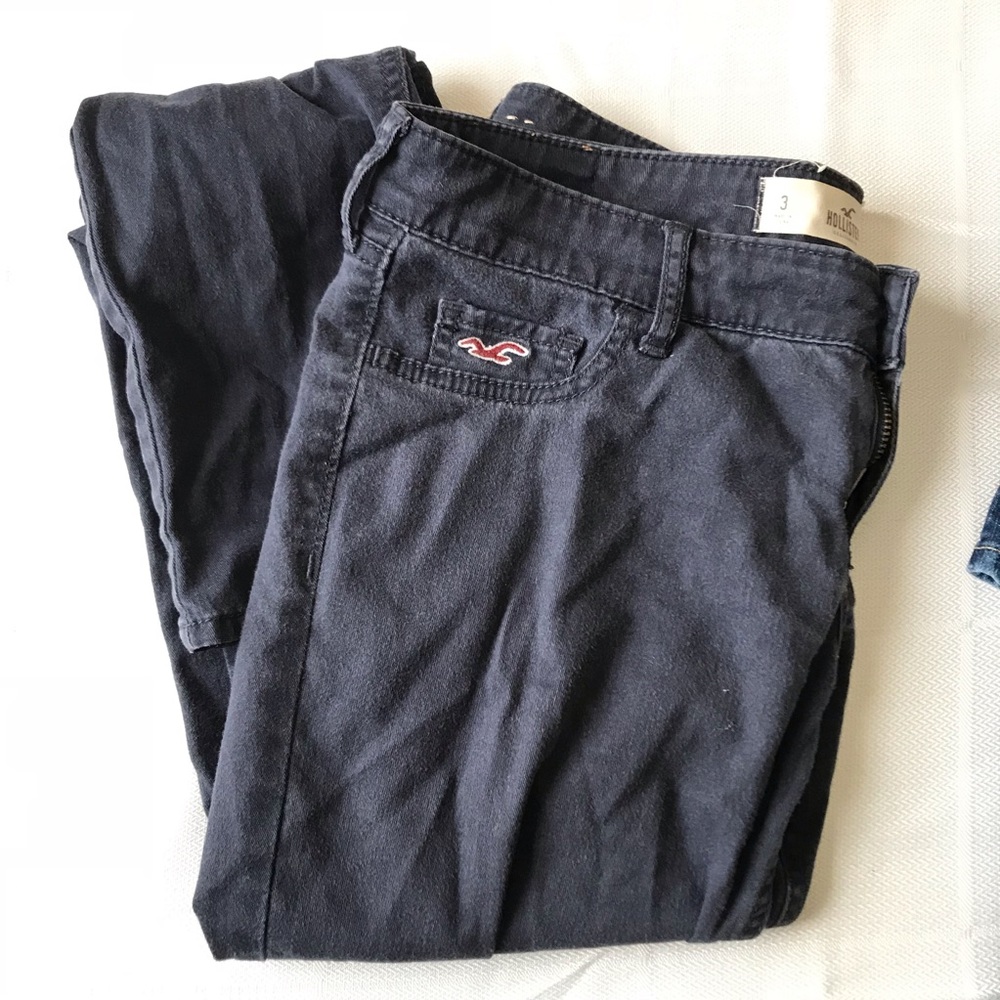 Hollister Navy Blue Jeggings
